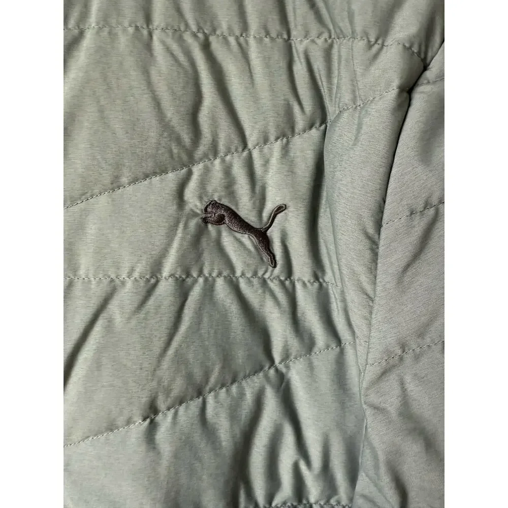 Men’s Puma Down Winter Puffer Coat Pack Down Pocket Travel Size L